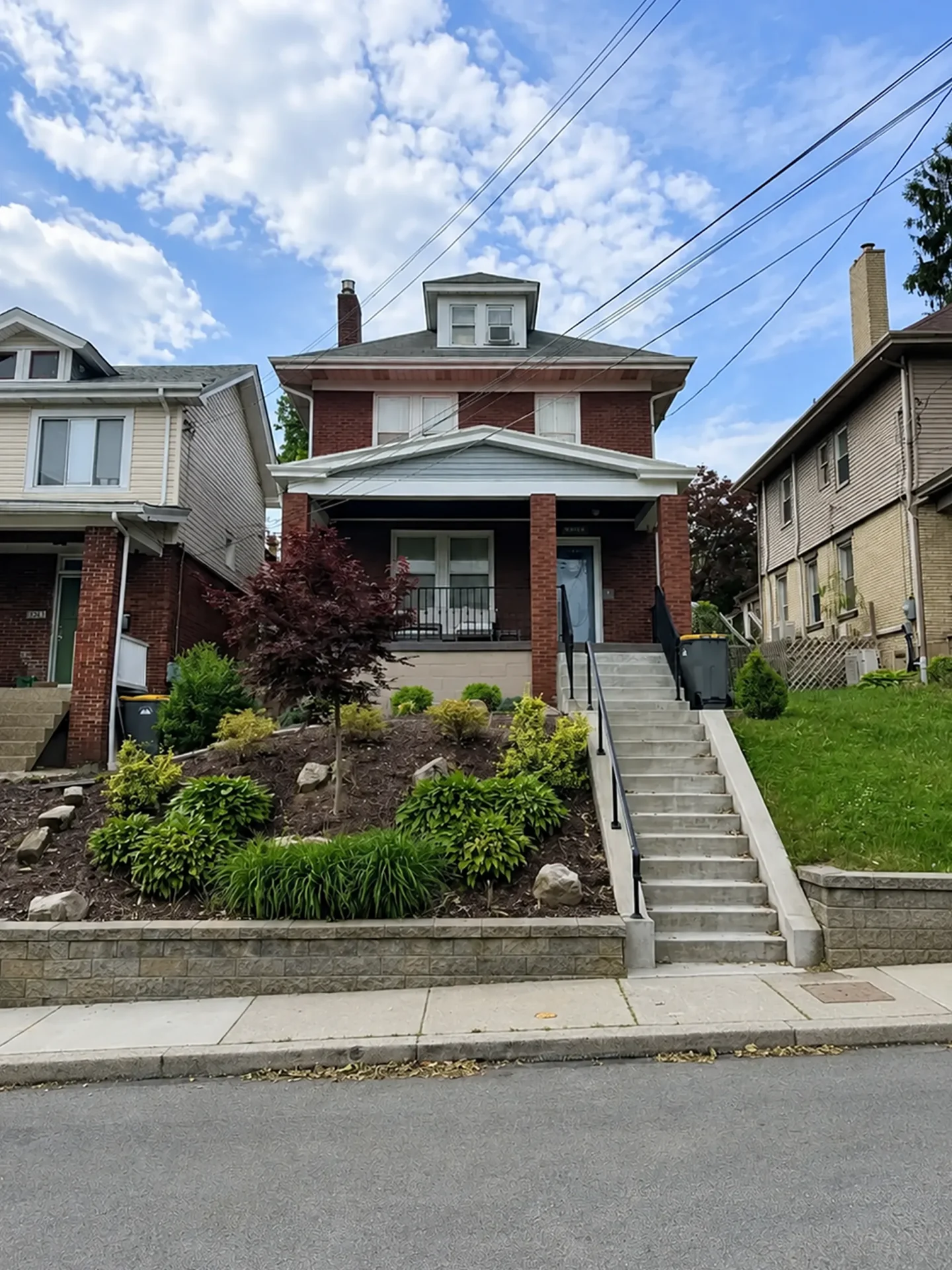 Front Steps, Retaining Wall & Railings — Piedmont Ave 