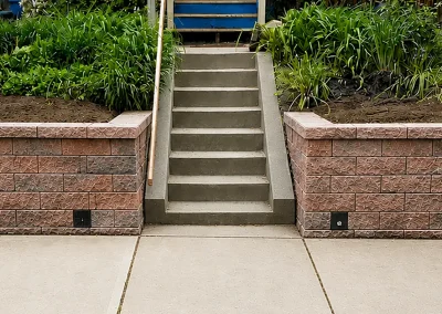 Versalok Retaining Wall — Maryland Ave